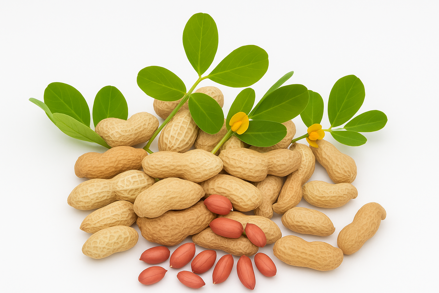 Groundnut (Peanuts) (Whole, Shelled, Roasted)